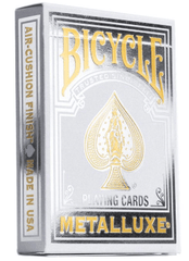 Playing Cards: Metalluxe Silver - 1 pack